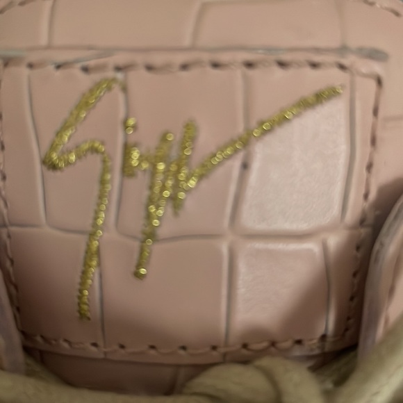 Giuseppe Zanotti Pink leather Croc Woman’s Size 5 Giuseppe Zanotti Worn once - Picture 8 of 8